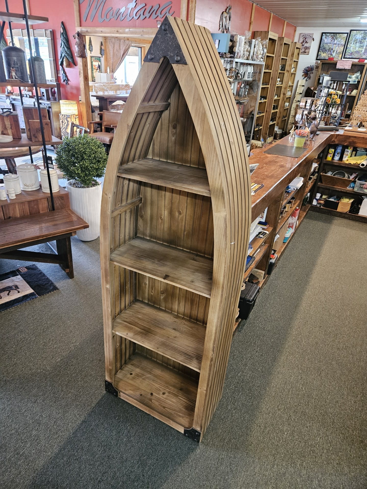Crestview Mtn View Canoe Shelf 23.5x12x71