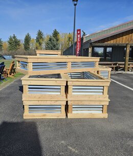 Co-Rustic North 3' x 8' x 16"H  Planter Box Co-Rustic North 3' x 8' x 16"H  Planter Box