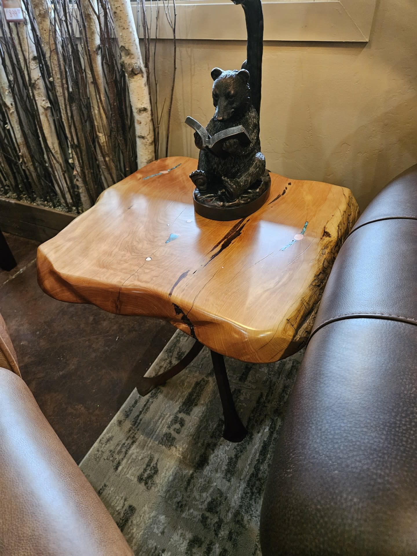 Timeless Timbers Timeless Timbers Prescott LG End Table (Live Edge)