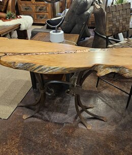 Timeless Timbers Timeless Timbers Prescott Sofa Table (LIve Edge)