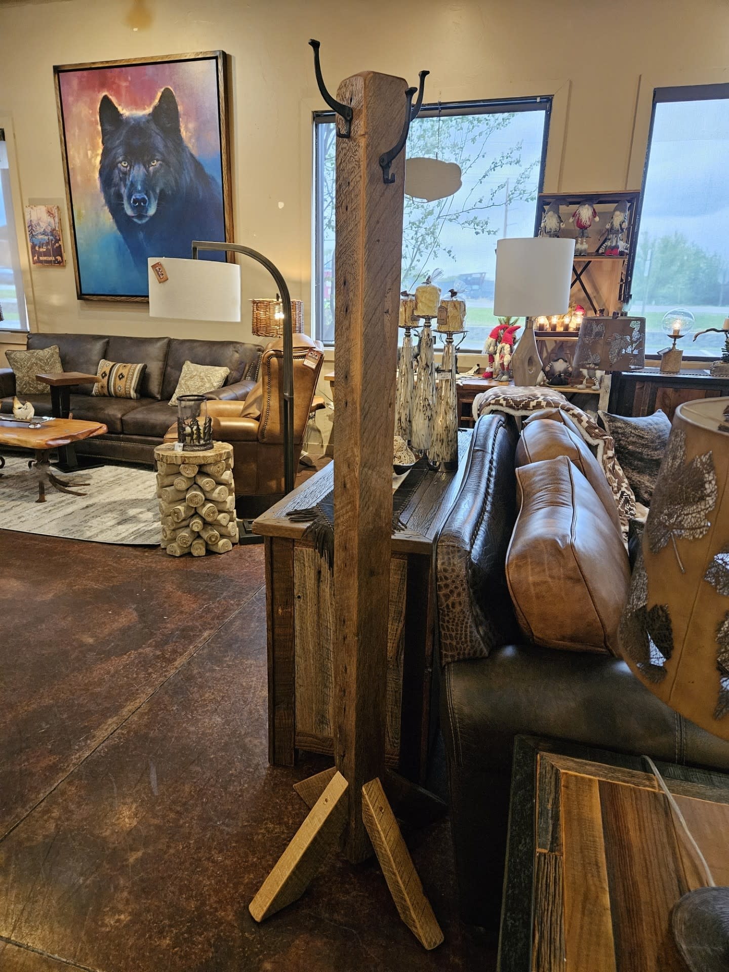 ALBC Barnwood Coat Rack/Tree