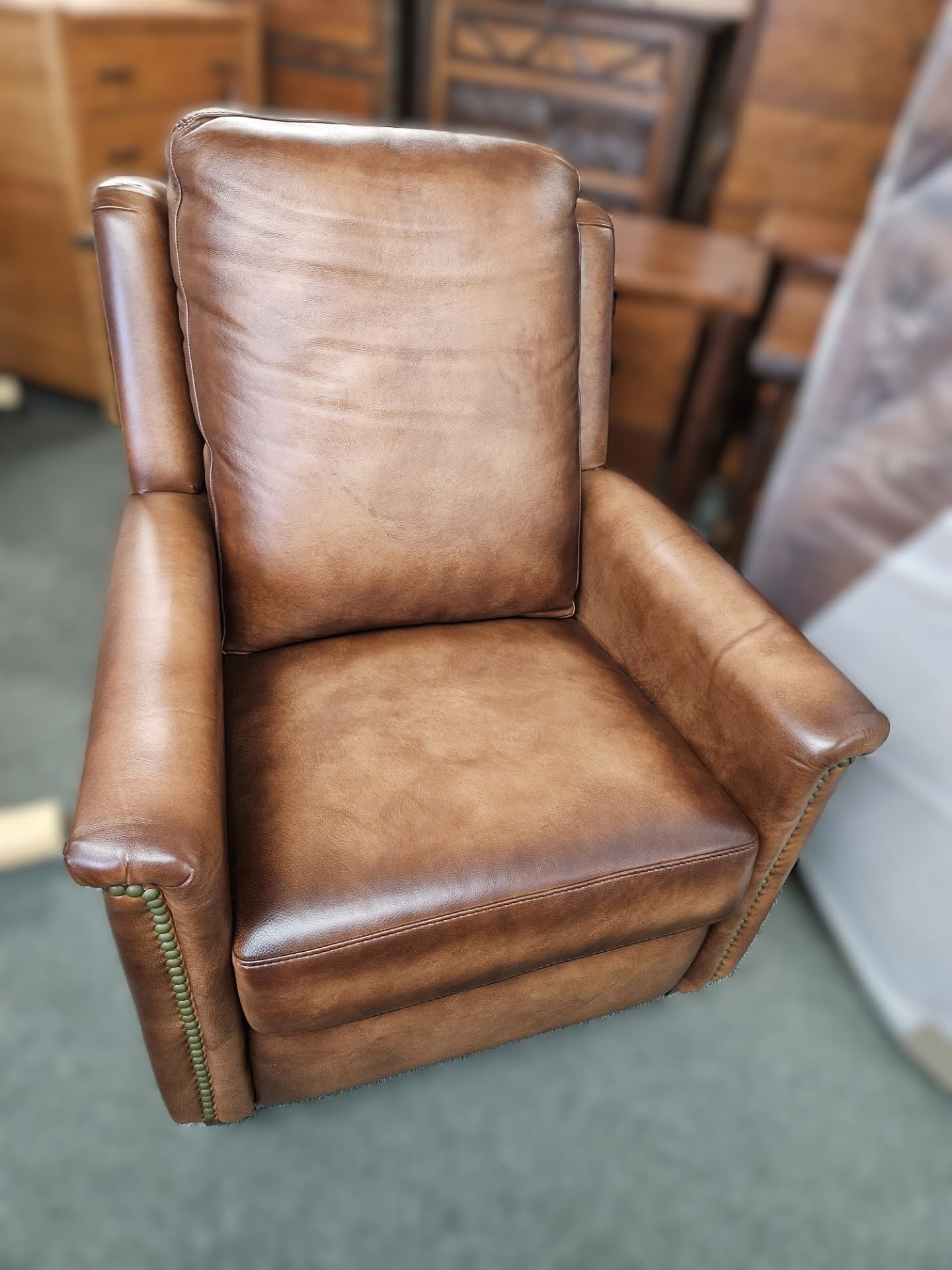 Omnia Radcliff Push Back Recliner