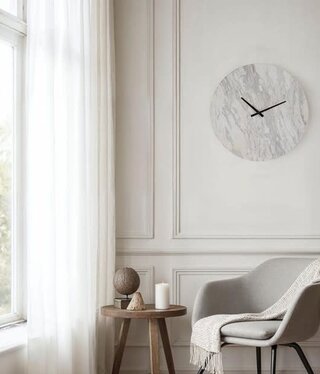 Renwil Dayton Wall Clock 22 Diameter x .5"