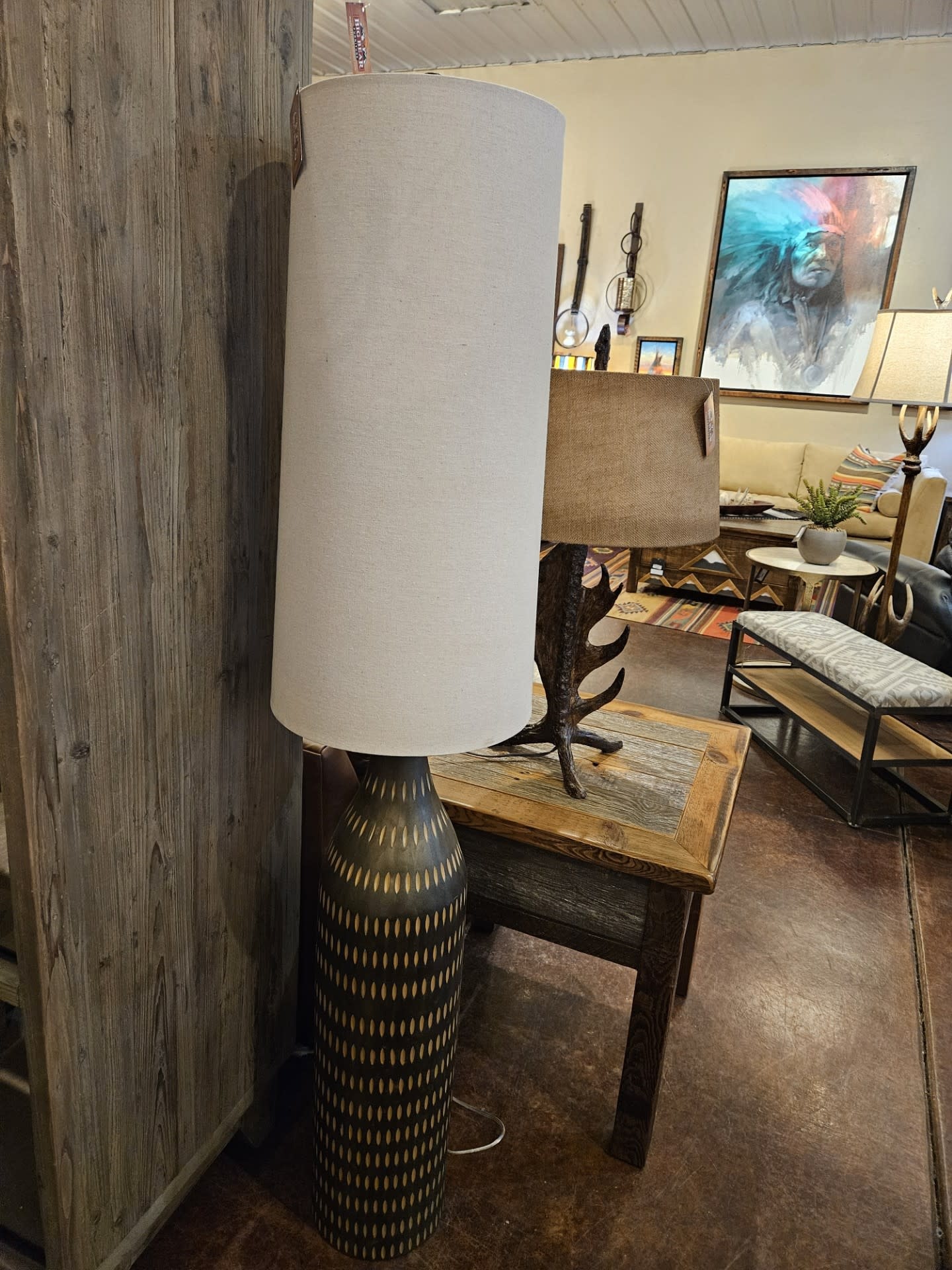 Renwil Crake Floor Lamp 14x65.25