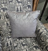 Old Hickory Pillow - Silver / Gray