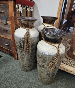 Artisans Bottle Browns Clay Jar - SMALL