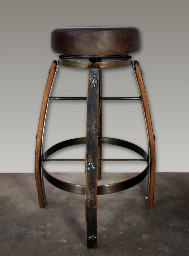 Artisans Swivel Tequila Stave Bar Stool - 30" H