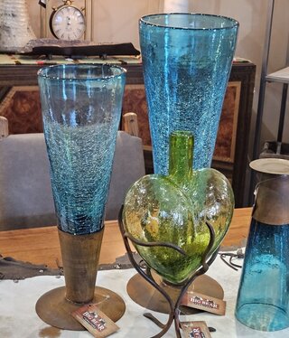 Artisans Reversible Glass Cone - MEDIUM -8x22H