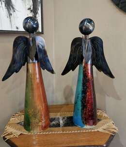 Artisans Angel on Sergio Bueno Cone w/Light