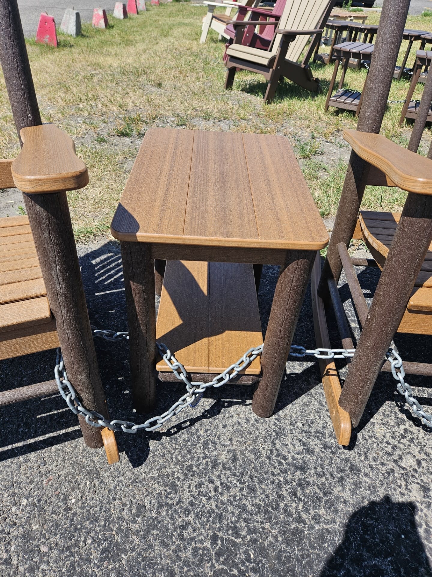 ALBC Poly LOG Like Side Table
