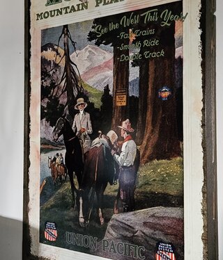 Classic Outdoor Magazines #23 Montana's Playground-Riders 24x36 Classic Outdoor Magazines #23 Montana's Playground-Riders 24x36