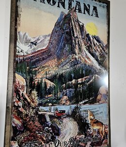 Classic Outdoor Magazines #24 Travel Backroads 24x36 Classic Outdoor Magazines #24 Travel Backroads 24x36