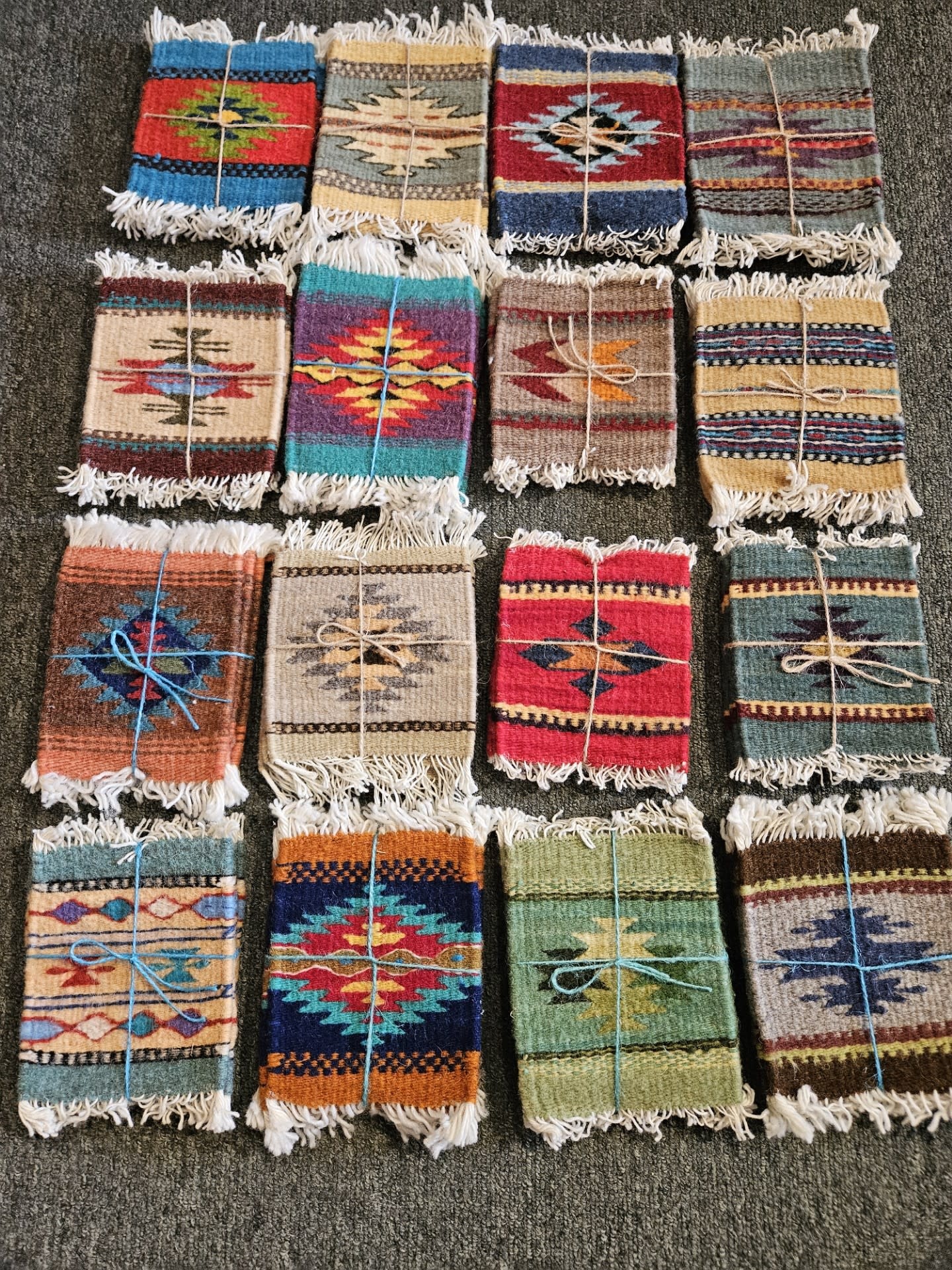 Escalante Rugs Zapotec Coaster SET of 4