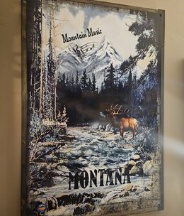 Classic Outdoor Magazines #5 Mountain Music 24x36