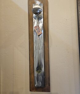 Artisans Modern Urban Candleholder w/20" Teardrop 8x8x36H