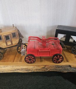 MCE Industries Wood Bank (Old Fashioned Stage Coach)