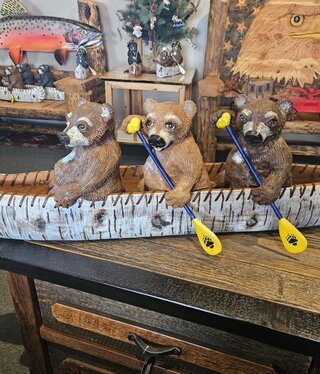 MCE Industries 4' Canoe with 3 Bears