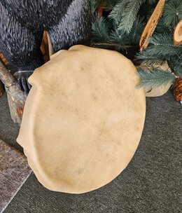 Kevan Peterson Handmade Buffalo Peace or Sweat Drum Kevan Peterson Handmade Buffalo Peace or Sweat Drum