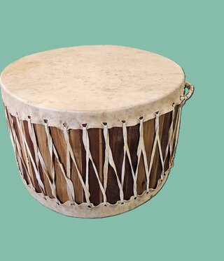 Kevan Peterson Small Drum Coffee Table 30" x 20"H