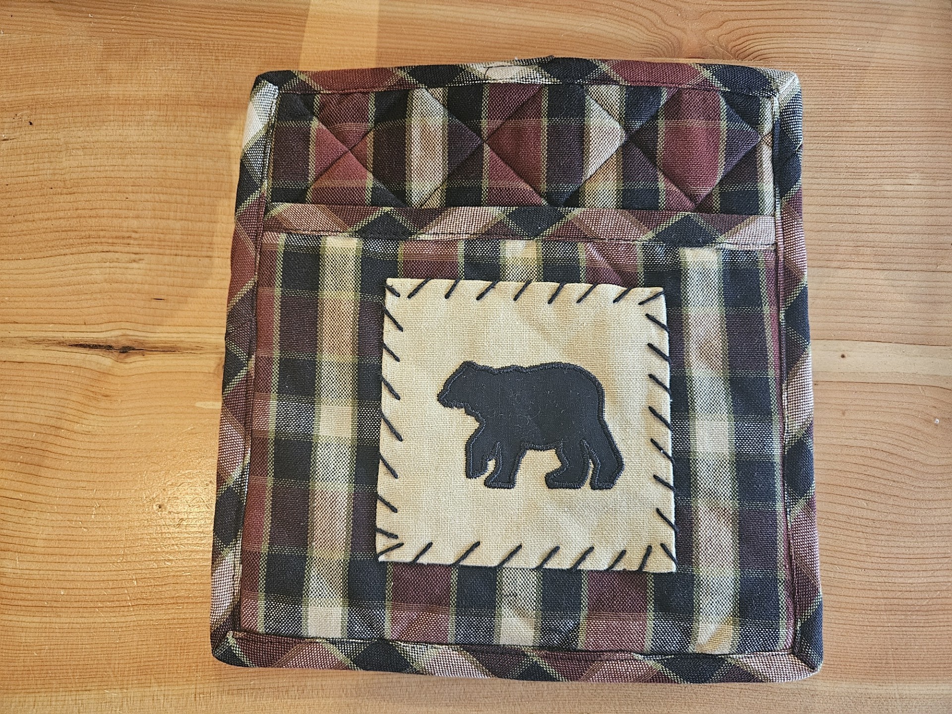 Park Design Bear Patch Pocket Potholder