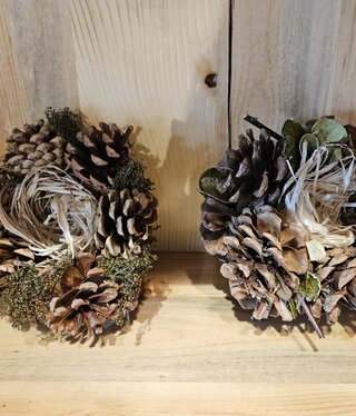 Melrose Pinecone Nest  6-7" Diameter x 4"H