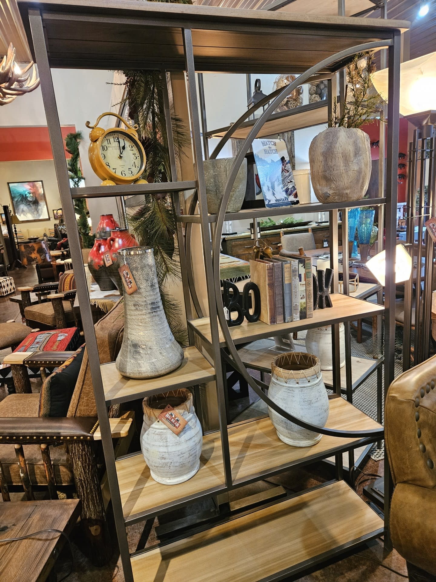 IFD 8911 Zandria Bookshelf 42x15x75
