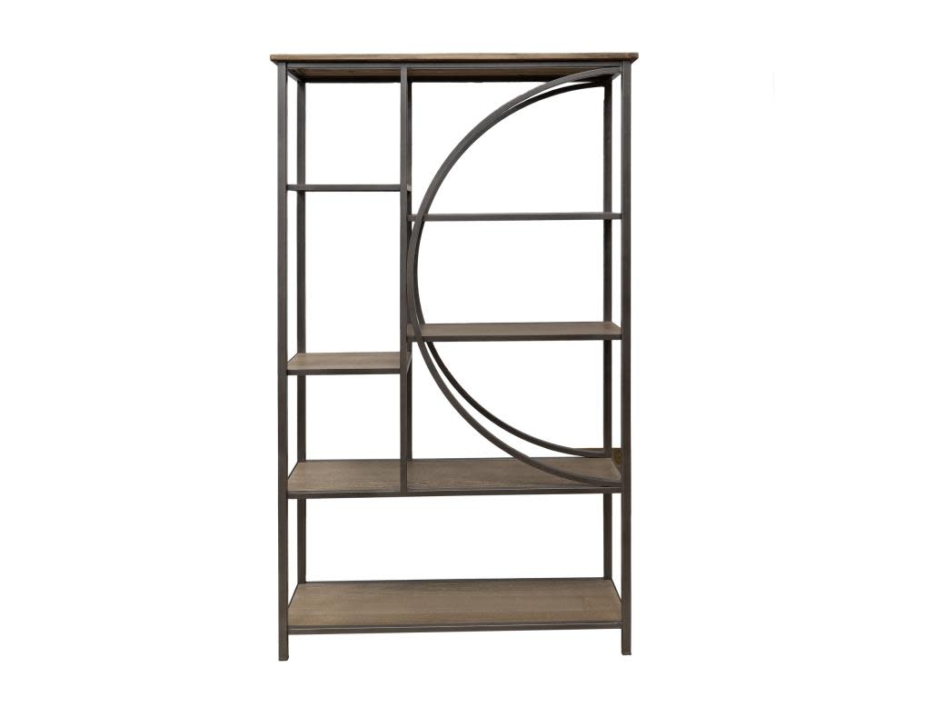 IFD 8911 Zandria Bookshelf 42x15x75