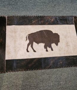 Gaucho Cowhide Single Buffalo 20x40 Rug