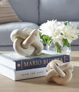 Uttermost Limestone Link Sculptures SET OF 2