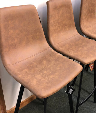 HTD Sam BAR Chair/Stool-Trapper Brown