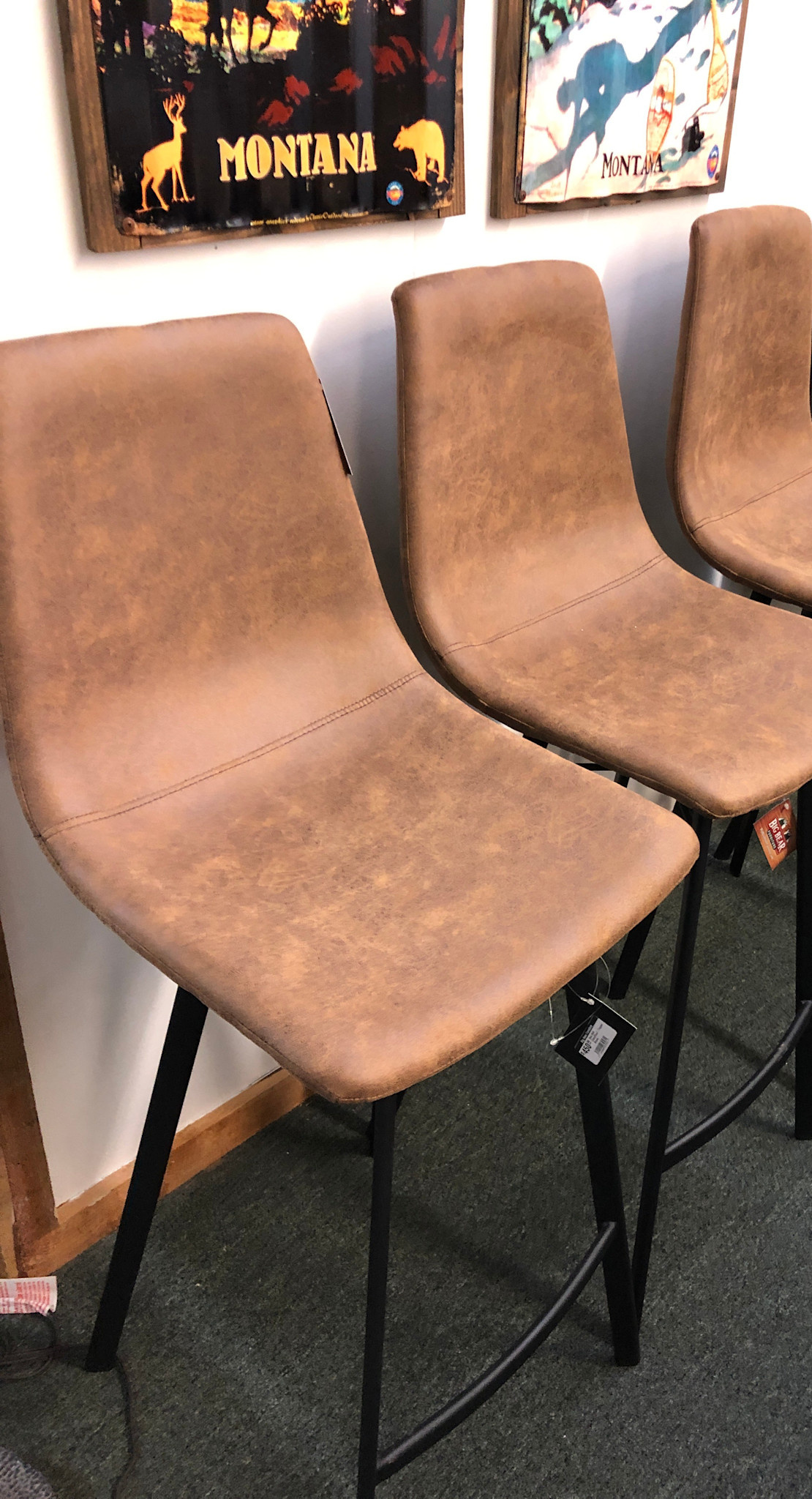 HTD Sam BAR Chair/Stool-Trapper Brown