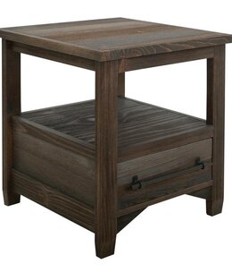 IFD 5781 Town 1 Dwr End Table 23x23x26H