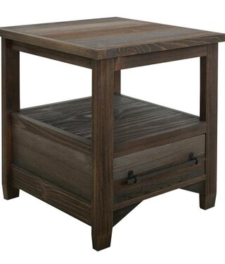 IFD 5781 Town 1 Dwr End Table 23x23x26H
