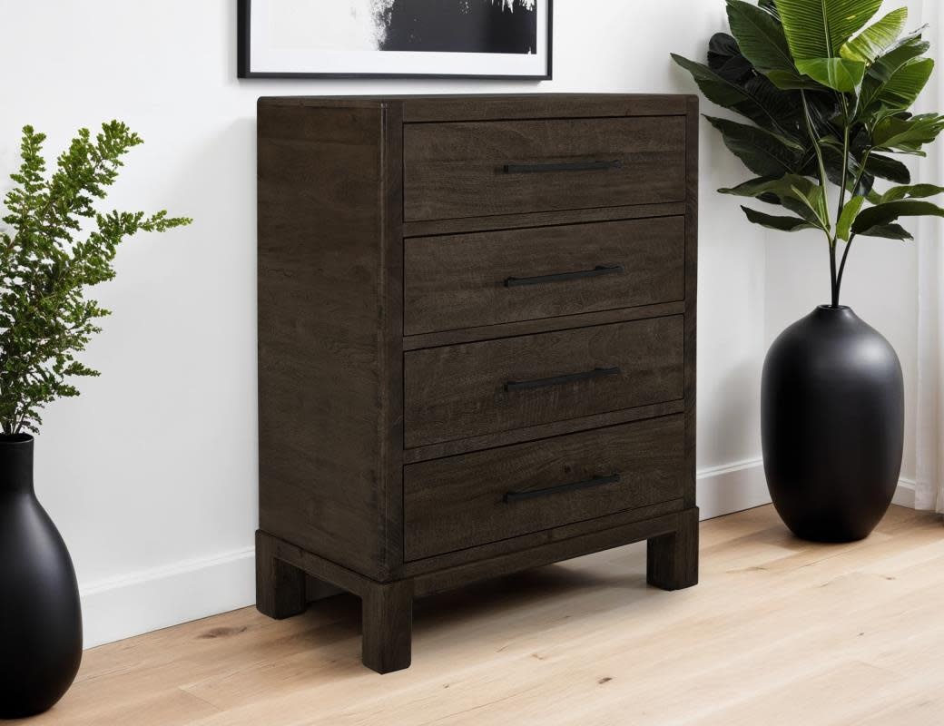IFD 2831 Merida Dark 4 Dwr Chest 36x20x49H