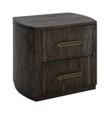 IFD 4421 Balam 2 Dwr Dark Nightstand 29x20x26H