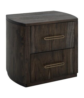 IFD 4421 Balam 2 Dwr Dark Nightstand 29x20x26H