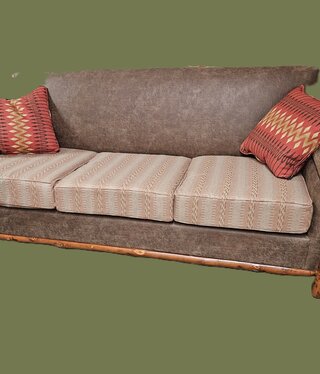 Old Hickory Don't Feed the Bears Sofa w/Pillows 85Wx37Dx37H