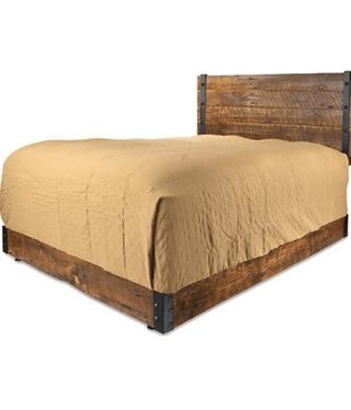 Old Hickory Brooklyn Reclaimed Platform KING Bed HB60H,FB7, 80Wx82L