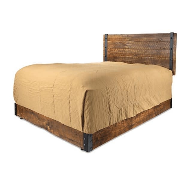 Old Hickory Brooklyn Reclaimed Platform KING Bed HB60H,FB7, 80Wx82L