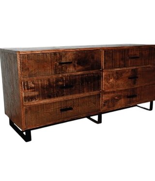 Old Hickory Brooklyn 6 Dwr Dresser 64Lx21Dx30H
