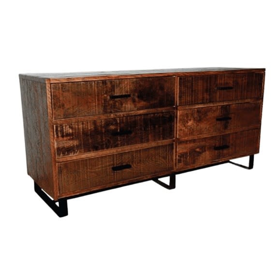 Old Hickory Brooklyn 6 Dwr Dresser 64Lx21Dx30H