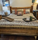 Old Hickory Old Timber KING Bed HB60H, FB32H, 82Wx89L
