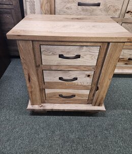 cherry ridge The Ranch 3 Drawer Nightstand