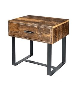 Old Hickory Brooklyn Reclaimed Nightstand 24Wx18Dx24H