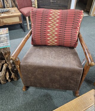Old Hickory Cascade Chair 28Wx32Dx30H