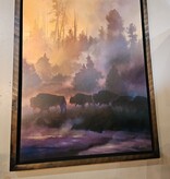Colt Idol "Steam Engine" Buffalo, Framed 40.5 x 52.5H
