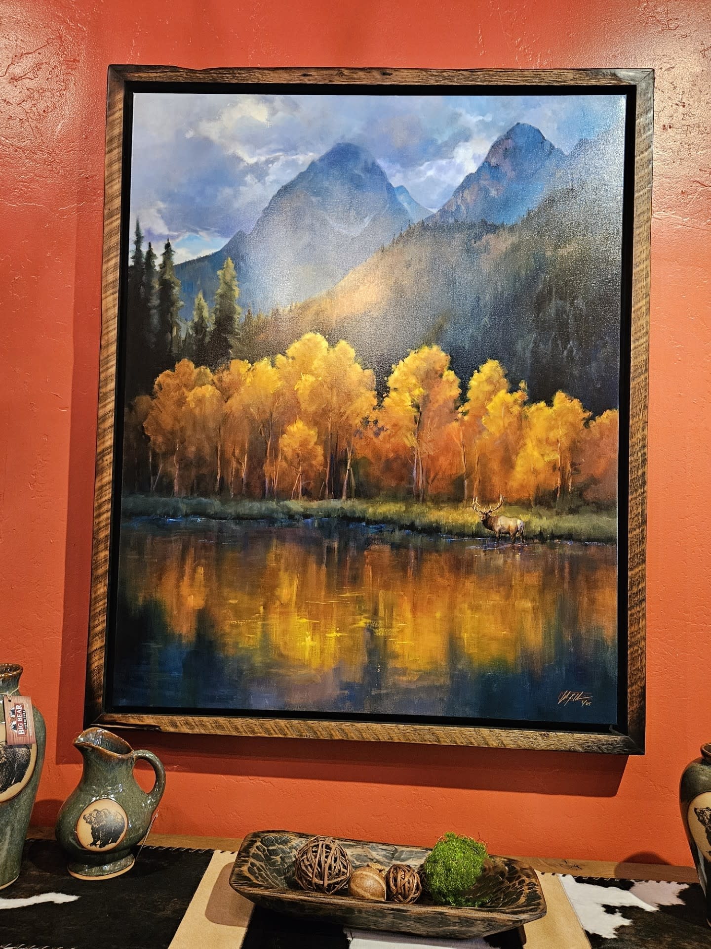 Colt Idol "Forest Echoes" Framed 44x54