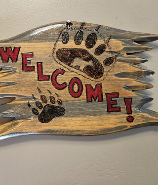 MCE Industries Double Sided Welcome/Boss Fish'n Sign
