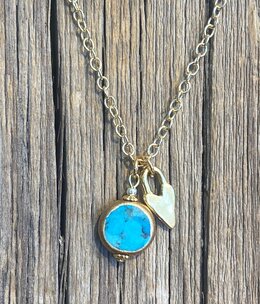 cool water jewelry NC675-223 Necklace: Forever Turquoise Mosaic cool water jewelry NC675-223 Necklace: Forever Turquoise Mosaic