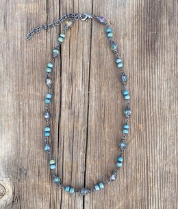 cool water jewelry NC661-198 Necklace: Waters Edge Short Bead cool water jewelry NC661-198 Necklace: Waters Edge Short Bead